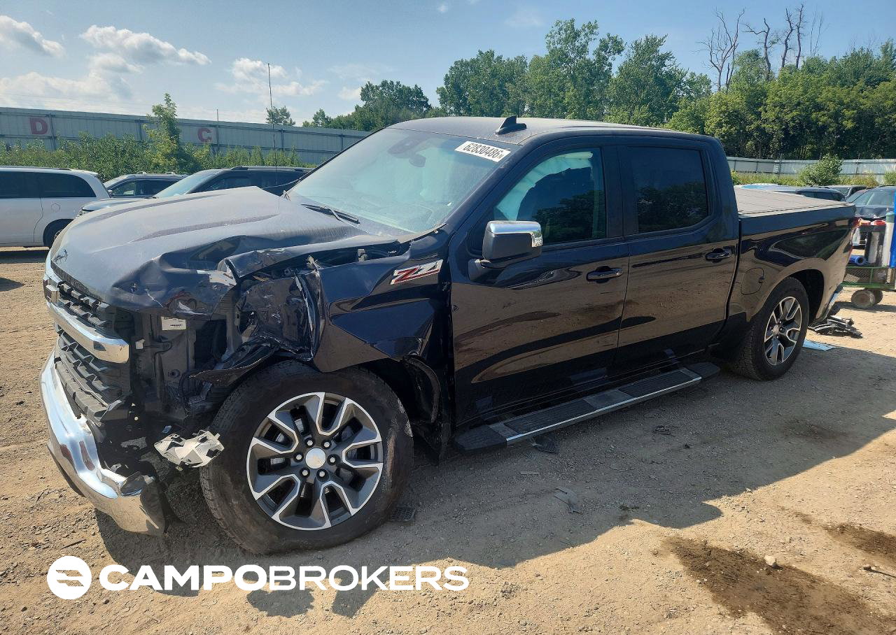 2024 Chevrolet Silverado K1500 Lt, uszkodzenie: Całe nadwozie, Copart lot 62830486
