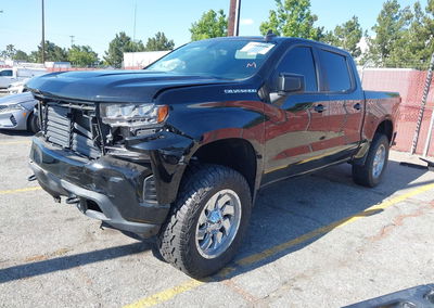 2021 Chevrolet Silverado 1500 2wd  Short Bed Rst, daño Frontal, Iaai lote 45044486, foto 2 de 6