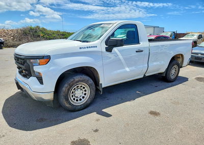 2023 Chevrolet Silverado C1500, daño Lateral, Copart lote 68972386