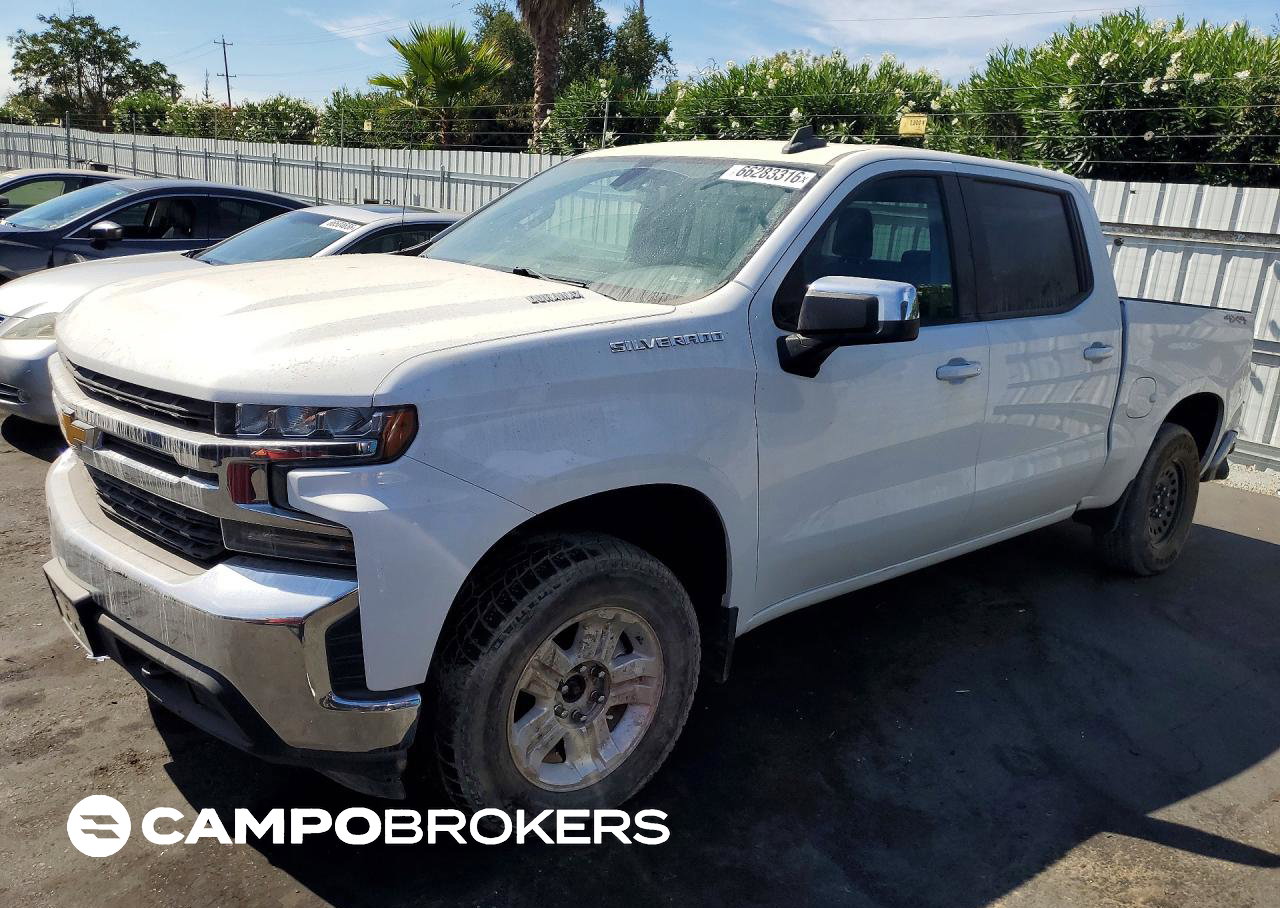 2021 Chevrolet Silverado K1500 Lt, uszkodzenie: Tył, Copart lot 66283316