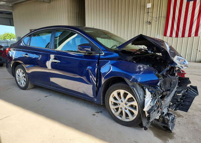 2019 Nissan Sentra Sv, daño Frontal, Copart lote 68871426, foto 4 de 6