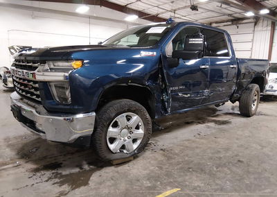 2021 Chevrolet Silverado 2500hd 4wd  Standard Bed Ltz, daño Lateral izquierdo, Iaai lote 45552006, foto 2 de 6