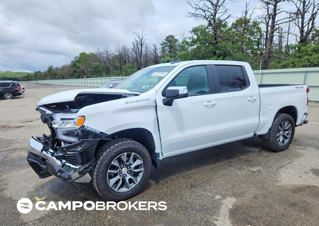 2026 Chevrolet Silverado K1500 Lt, Front End damage, Copart lot 63220706