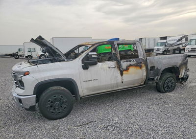 2024 Chevrolet Silverado K2500 Heavy Duty Ltz, daño Incendio, Copart lote 64490686