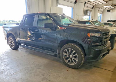 2022 Chevrolet Silverado Ltd K1500 Rst, daño Trasero, Copart lote 66500206, foto 4 de 6