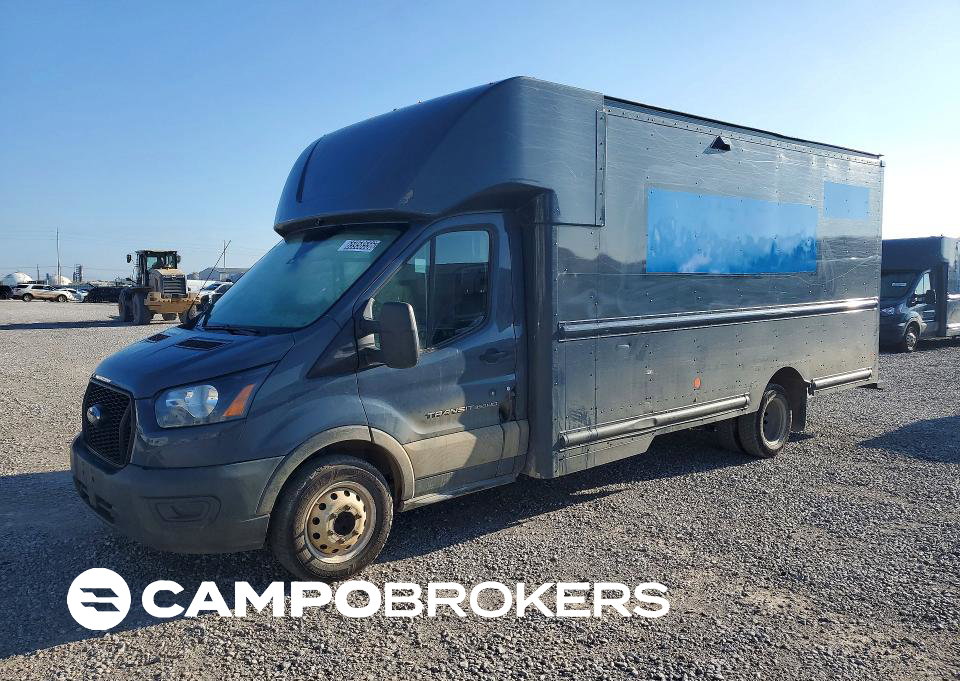 2021 Ford Transit Delivery Truck, uszkodzenie: Bok, Copart lot 65958556