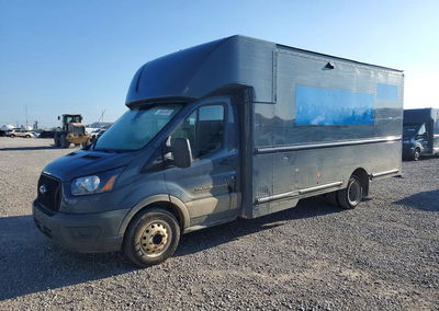 2021 Ford Transit Delivery Truck, Side damage, Copart lot 65958556