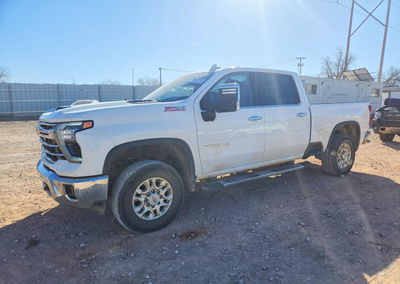 2025 Chevrolet Silverado K2500 Heavy Duty Ltz, daño Volcadura, Copart lote 77692315