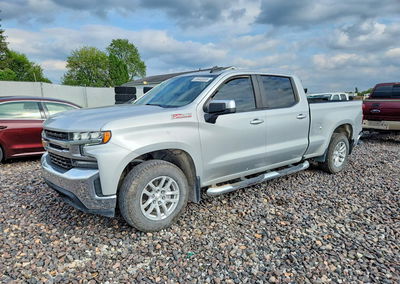 2021 Chevrolet Silverado K1500 Lt, daño Frontal, Copart lote 65443006