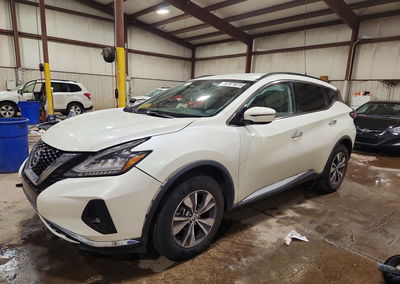 2021 Nissan Murano Sv, daño Frontal, Copart lote 67979016