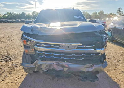 2024 Chevrolet Silverado C1500 Custom, daño Frontal, Copart lote 68146316, foto 5 de 6