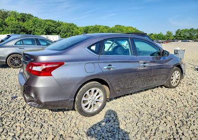 2019 Nissan Sentra Sv, daño Vandalismo, Copart lote 60773076, foto 3 de 6