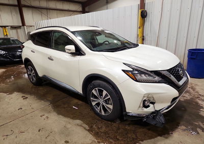 2021 Nissan Murano Sv, daño Frontal, Copart lote 67979016, foto 4 de 14