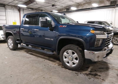 2021 Chevrolet Silverado 2500hd 4wd  Standard Bed Ltz, daño Lateral izquierdo, Iaai lote 45552006