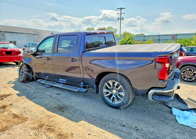 2024 Chevrolet Silverado K1500 Lt, uszkodzenie: Całe nadwozie, Copart lot 62830486, zdjęcie 2 z 6