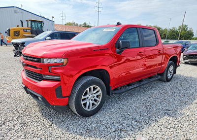 2020 Chevrolet Silverado K1500 Rst, daño Frontal, Copart lote 69444466
