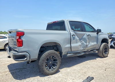 2024 Chevrolet Silverado C1500 Custom, daño Lateral, Copart lote 61408166, foto 3 de 6