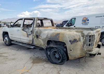 2019 Chevrolet Silverado K3500 Ltz, uszkodzenie: Pożar, Copart lot 60691566, zdjęcie 2 z 6