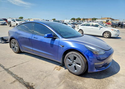 2023 Tesla Model 3, daño Trasero, Copart lote 66111286, foto 4 de 6