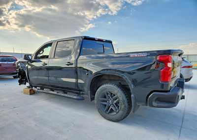 2021 Chevrolet Silverado K1500 Lt Trail Boss, daño Frontal, Copart lote 67197886, foto 2 de 6