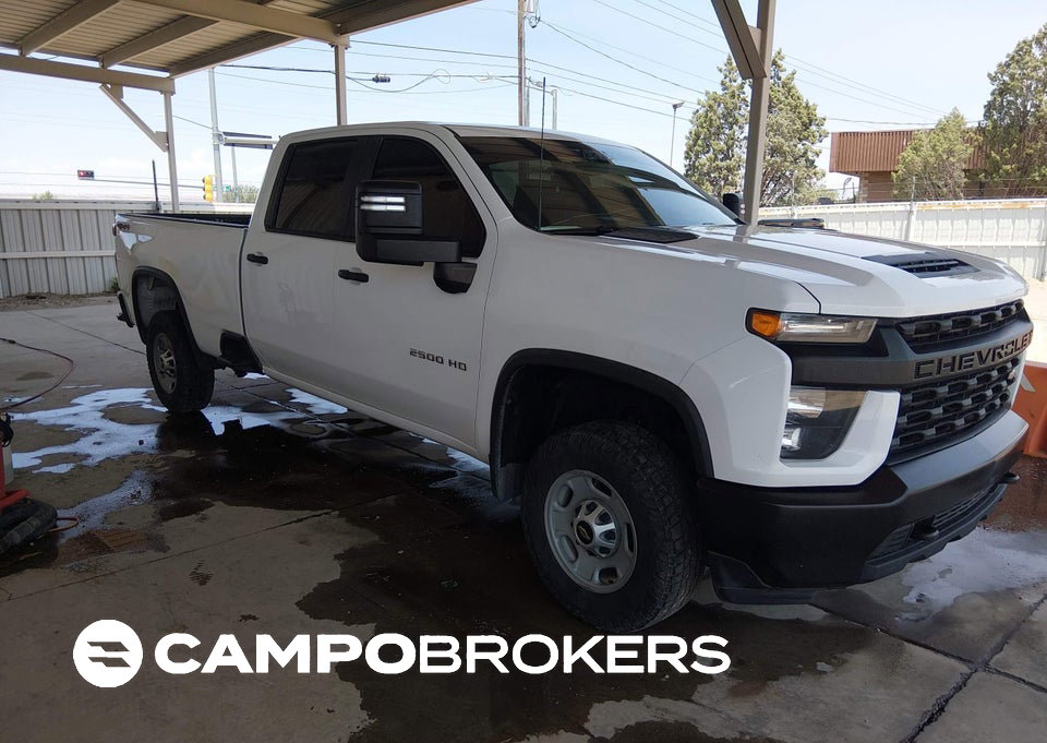 2021 Chevrolet Silverado 2500hd 4wd  Long Bed Wt, daño Normal Wear & Tear, Iaai lote 45589876