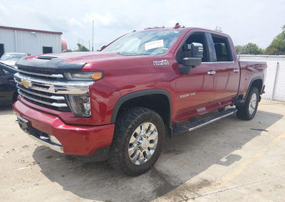 2021 Chevrolet Silverado 3500hd 4wd  Standard Bed High Country, Unknown damage, Iaai lot 45694783, photo 2 of 6
