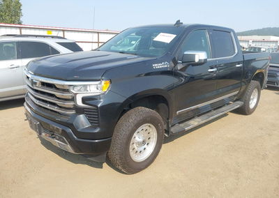 2022 Chevrolet Silverado 1500 4wd  Short Bed High Country, daño Normal Wear & Tear, Iaai lote 45864592, foto 2 de 6