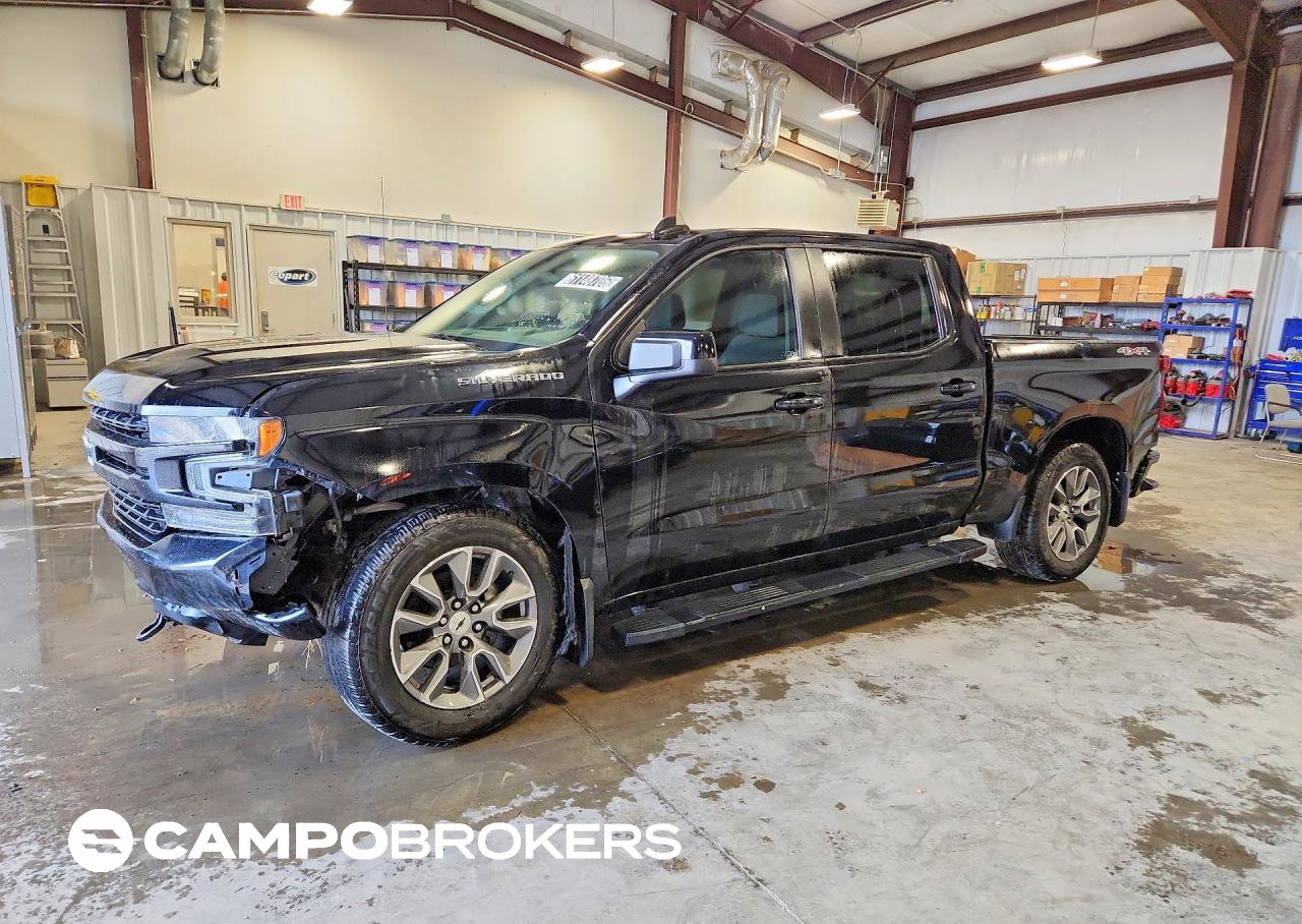 2019 Chevrolet Silverado K1500 Rst, daño Frontal, Copart lote 61148706