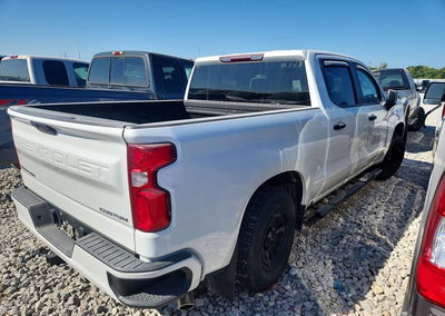 2020 Chevrolet Silverado K1500 Custom, Side damage, Copart lot 64780876, photo 3 of 6