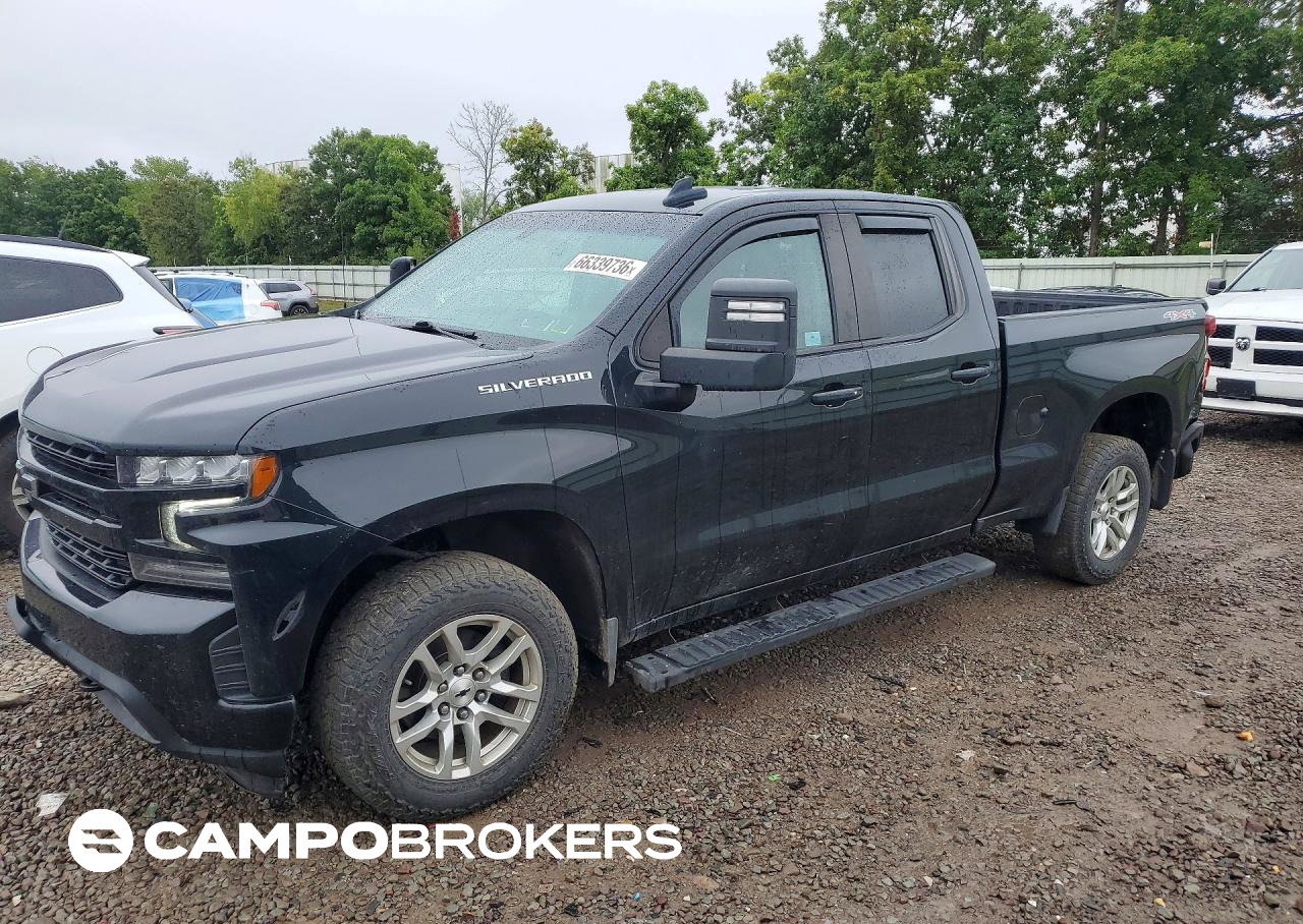 2021 Chevrolet Silverado K1500 Rst, Rear End damage, Copart lot 66339736