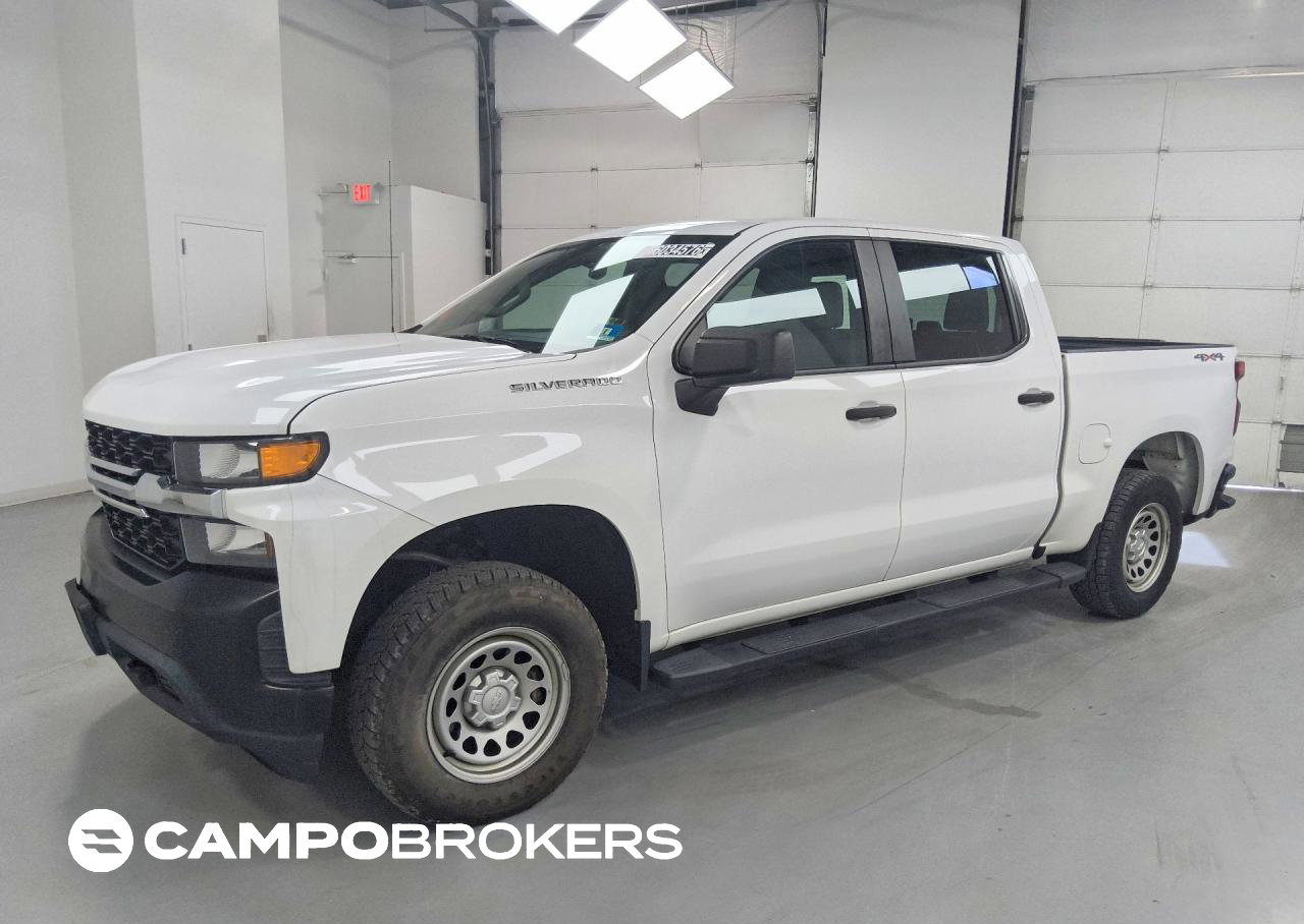 2020 Chevrolet Silverado K1500, daño Mecánico, Copart lote 66034576