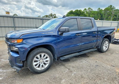 2022 Chevrolet Silverado Ltd C1500 Custom, daño Lateral, Copart lote 64988026, foto 1 de 6