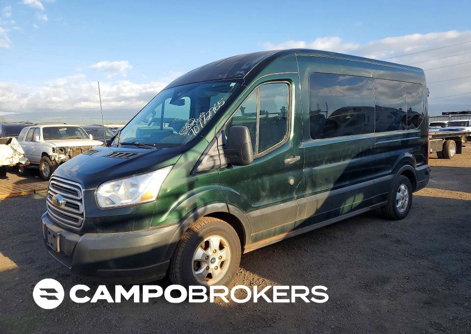 2019 Ford Transit T-350, Top/Roof damage, Copart lot 70772965
