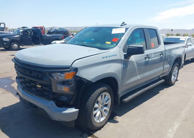 2025 Chevrolet Silverado 1500 2wd  Standard Bed Custom, uszkodzenie: Prawy przód, Iaai lot 45854297, zdjęcie 2 z 6
