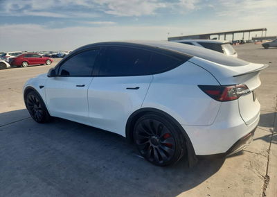 2024 Tesla Model Y, daño Lateral, Copart lote 65233256, foto 2 de 12