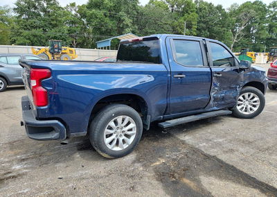 2022 Chevrolet Silverado Ltd C1500 Custom, daño Lateral, Copart lote 64988026, foto 3 de 6