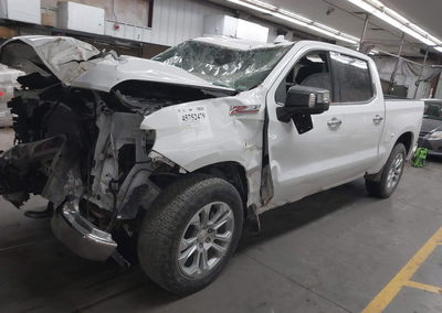 2022 Chevrolet Silverado 1500, daño Frontal, Iaai lote 45752479, foto 2 de 6