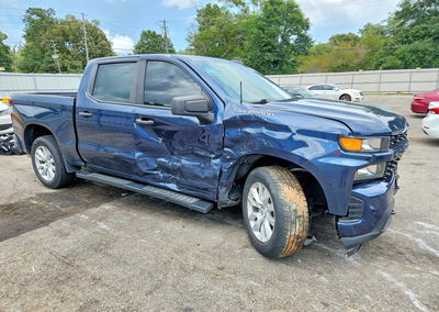 2022 Chevrolet Silverado Ltd C1500 Custom, daño Lateral, Copart lote 64988026, foto 4 de 6
