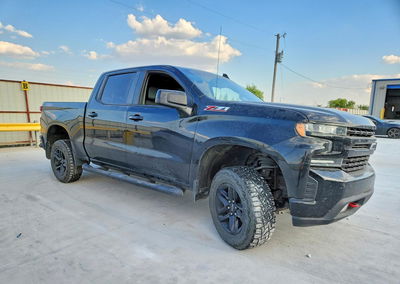 2021 Chevrolet Silverado K1500 Lt Trail Boss, daño Frontal, Copart lote 67197886, foto 4 de 6