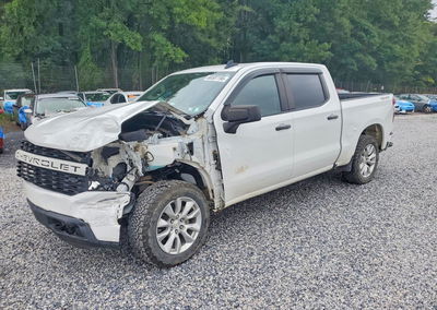 2021 Chevrolet Silverado K1500 Custom, Front End damage, Copart lot 66507196, photo 1 of 6