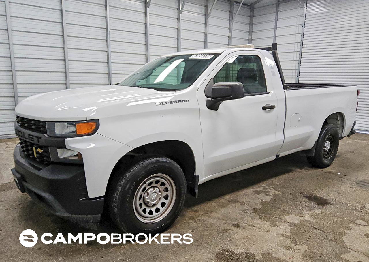 2019 Chevrolet Silverado C1500, Minor Dents/Scratches damage, Copart lot 67093776
