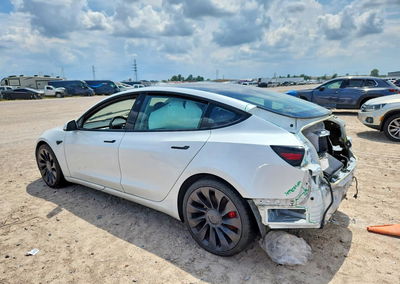 2022 Tesla Model 3, uszkodzenie: Tył, Copart lot 66841046, zdjęcie 2 z 13