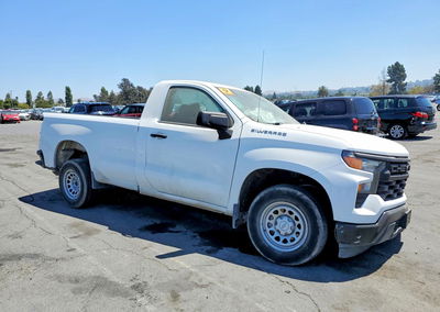2022 Chevrolet Silverado C1500, Side damage, Copart lot 63257926, photo 4 of 6
