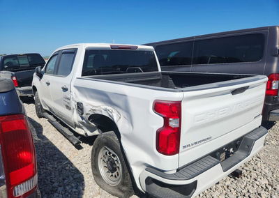 2020 Chevrolet Silverado K1500 Custom, Side damage, Copart lot 64780876, photo 2 of 6