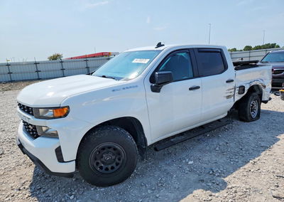 2020 Chevrolet Silverado K1500 Custom, Side damage, Copart lot 64780876, photo 1 of 6