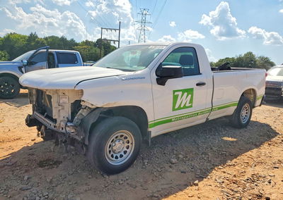 2019 Chevrolet Silverado C1500, Front End damage, Copart lot 67061376