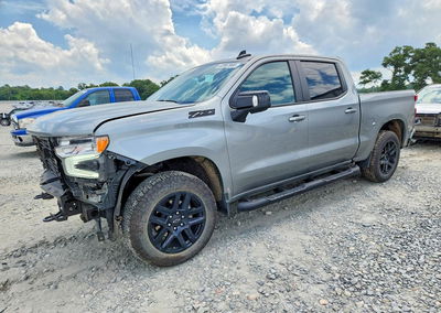 2024 Chevrolet Silverado K1500 Rst, Front End damage, Copart lot 63967966