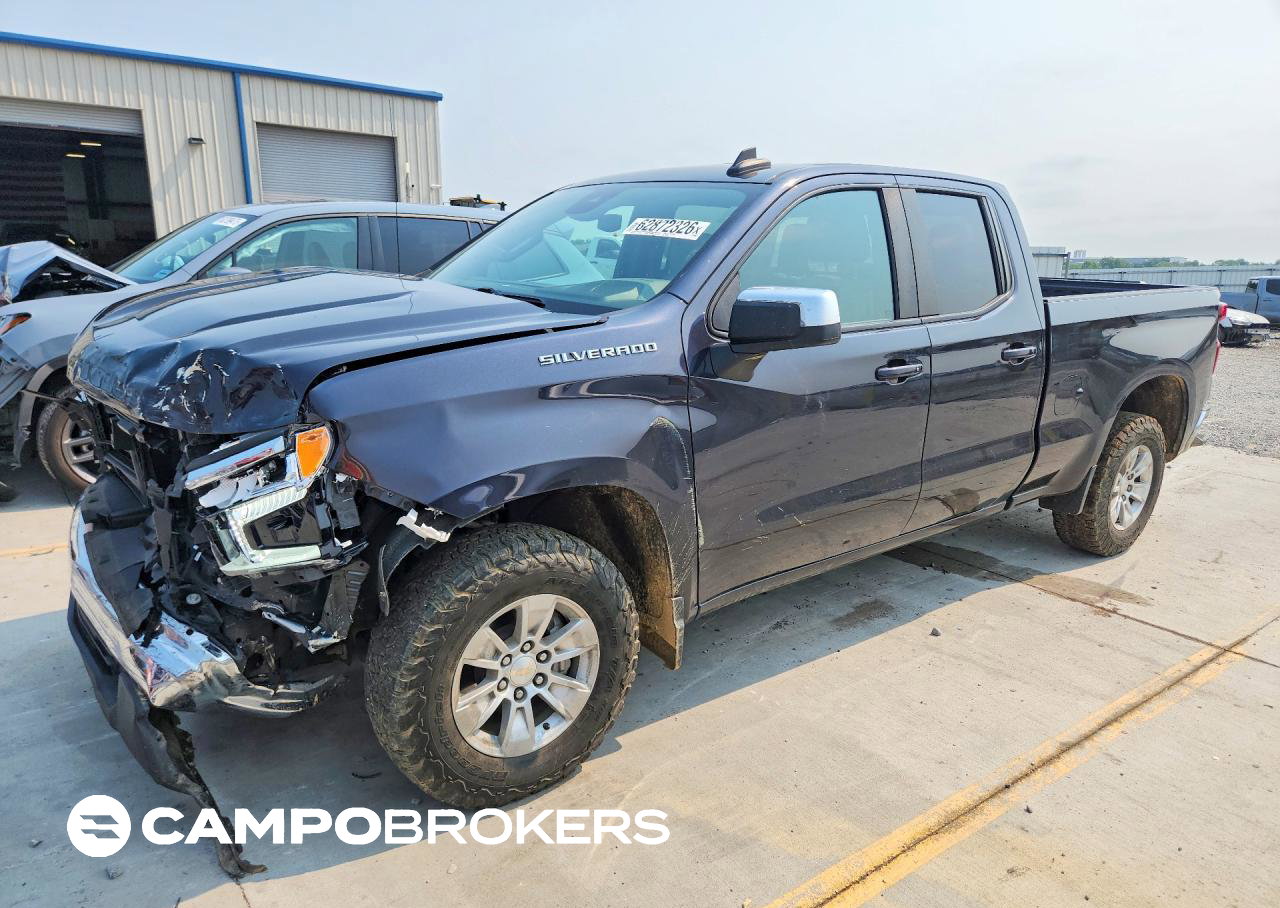 2022 Chevrolet Silverado C1500 Lt, пошкодження: Передня частина, Copart лот 62872326