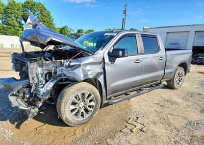 2021 Chevrolet Silverado K1500 Rst, Front End damage, Copart lot 64206696, photo 1 of 6