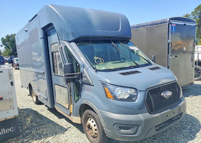 2021 Ford Transit T-250, uszkodzenie: Bok, Copart lot 69201056, zdjęcie 4 z 13